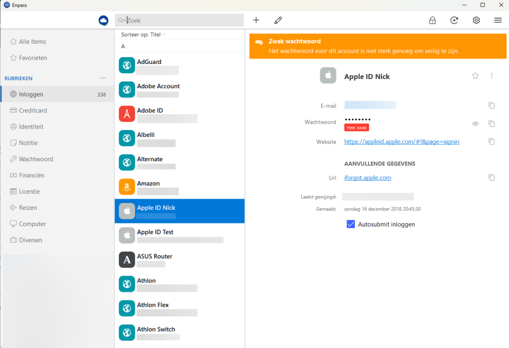 Online privacy verbeteren - digitale wachtwoordkluis