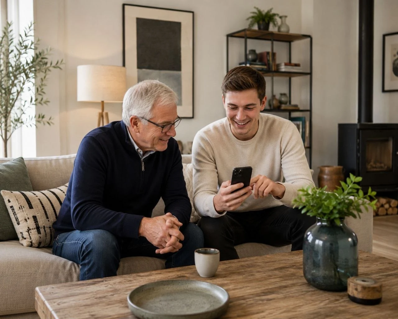 Apps installeren en instellen op iPhone of iPad aan huis