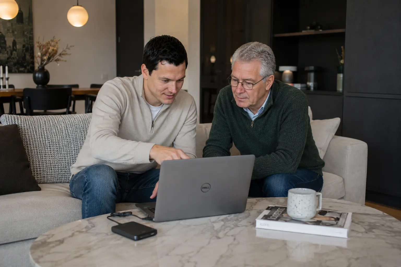 Back-up instellen aan huis